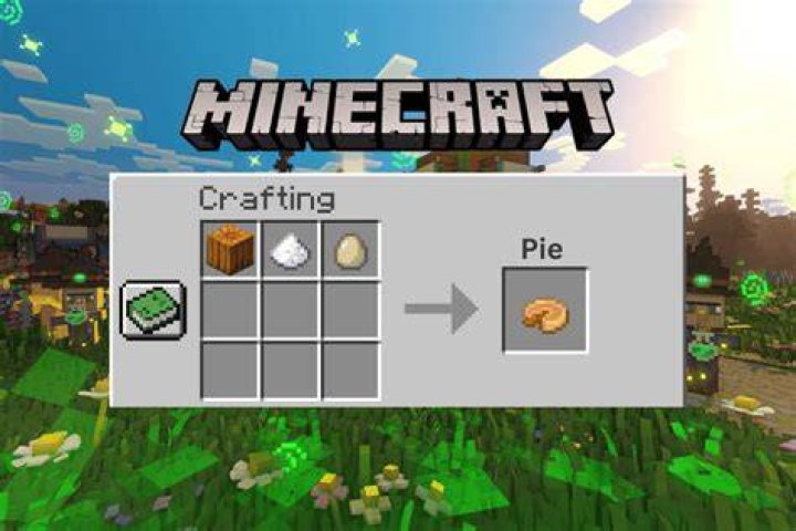 How to make a pie in minecraft