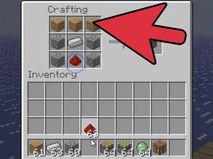 How to make a piston in minecraft