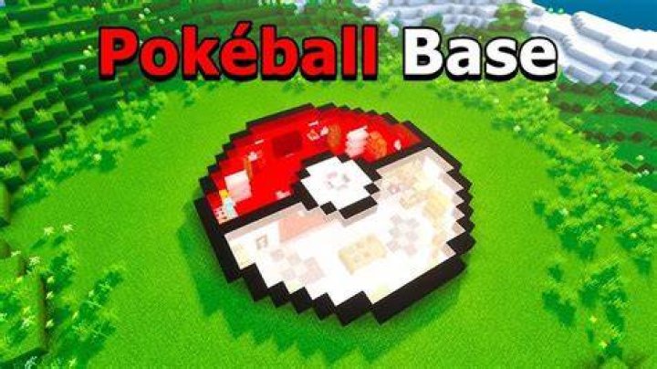 How to make a pokeball in minecraft