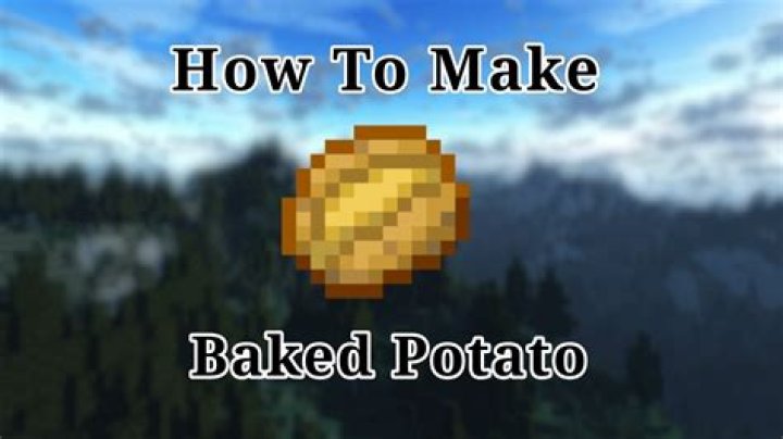 How to make a potato in minecraft
