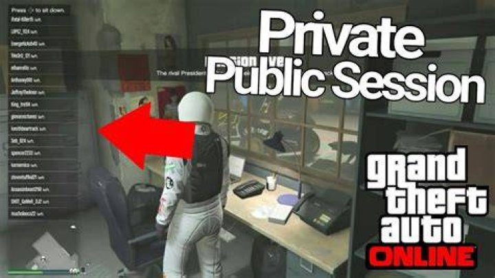 How to make a private session in gta 5