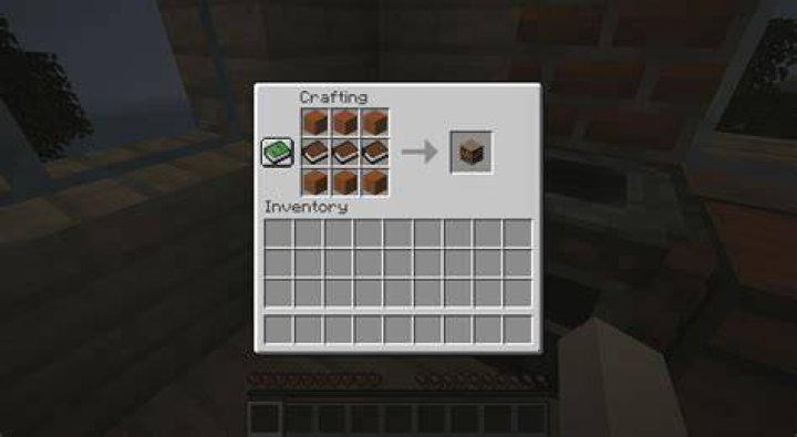 How to make a shelf in minecraft