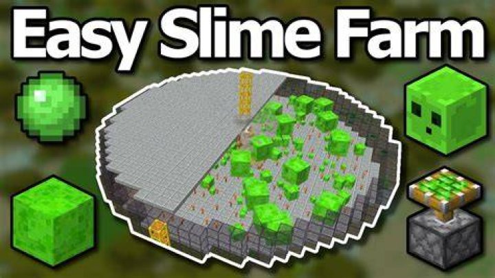 How to make a slime farm minecraft