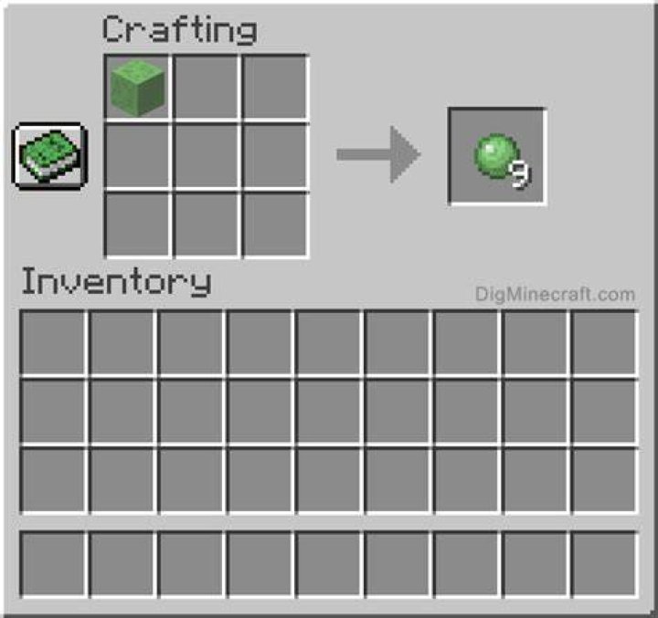 How to make a slimeball in minecraft