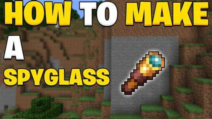 How to make a spyglass in minecraft