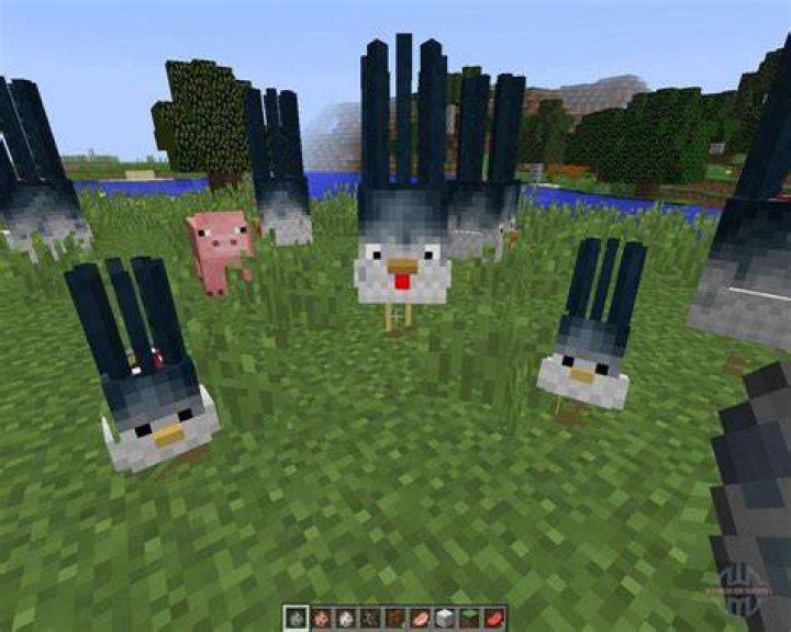 How to make a squicken in minecraft