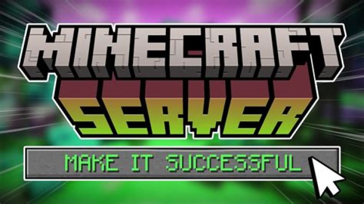 How to make a successful minecraft server