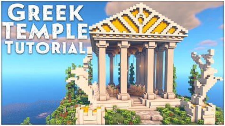 How to make a temple in minecraft