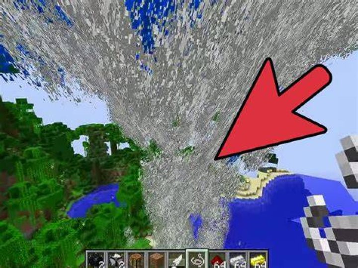 How to make a tornado in minecraft