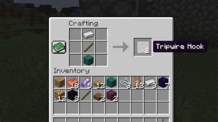 How to make a tripwire in minecraft