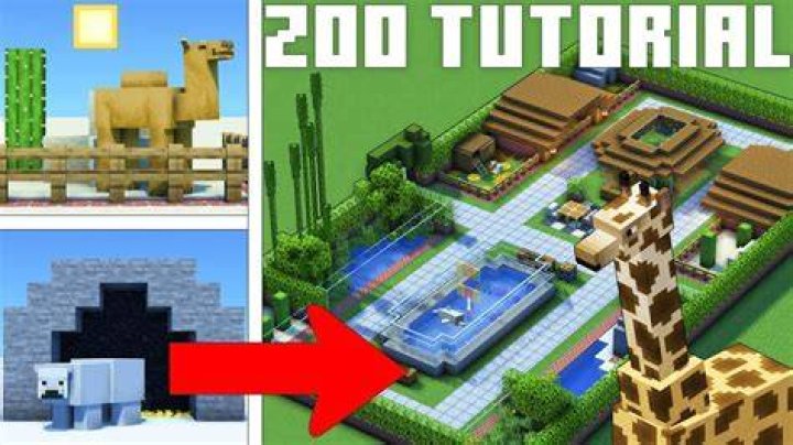 How to make a zoo in minecraft
