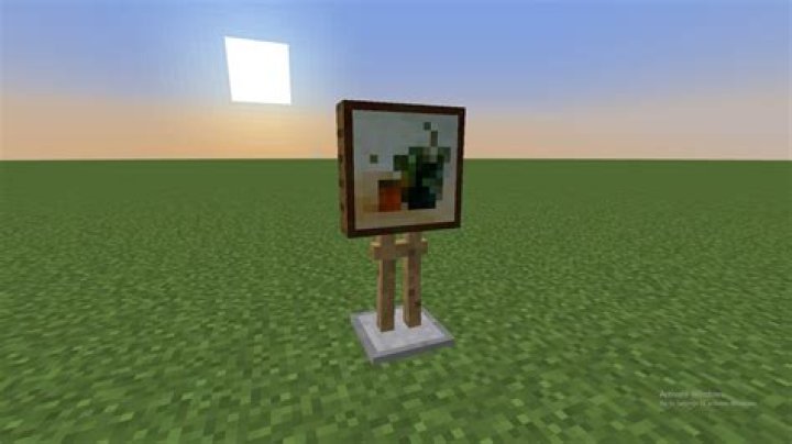How to make an easel in minecraft
