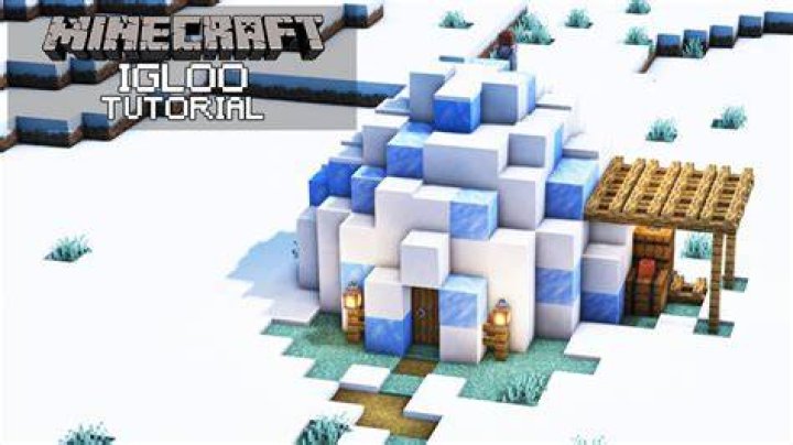 How to make an igloo in minecraft