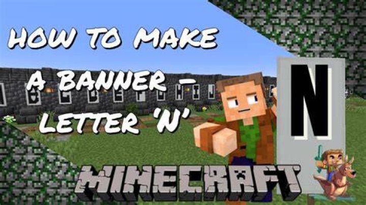 How to make an n in minecraft