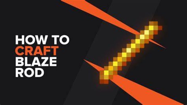 How to make blaze rod in minecraft