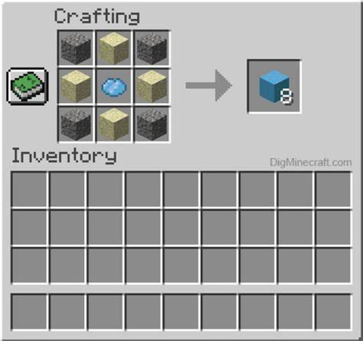 How to make blue concrete in minecraft