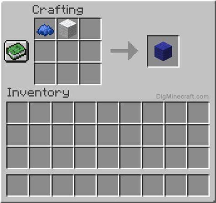 How to make blue wool in minecraft