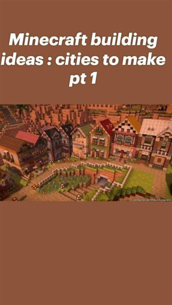 How to make cities in minecraft