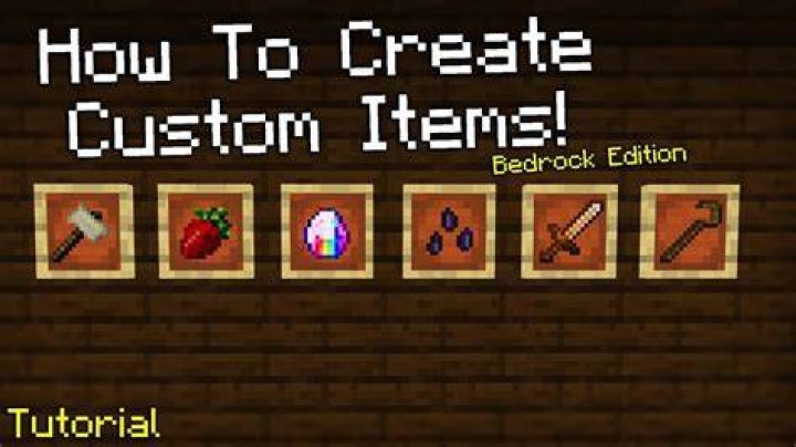 How to make custom items in minecraft