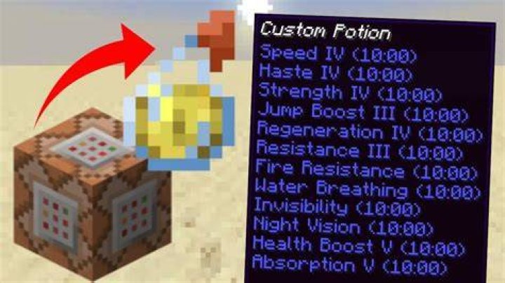 How to make custom potions in minecraft