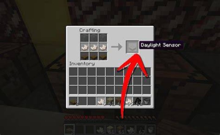 How to make daylight sensors in minecraft