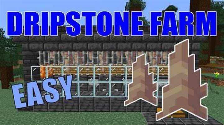 How to make dripstone grow in minecraft