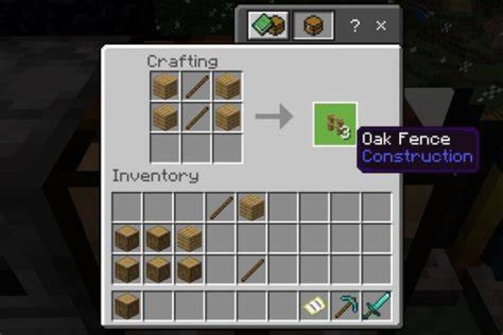 How to make fences in minecraft 1.8.8