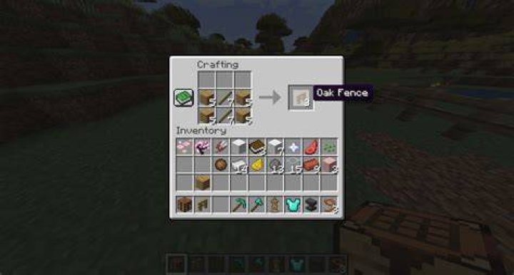 How to make fences in minecraft 1.8
