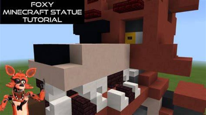 How to make foxy in minecraft