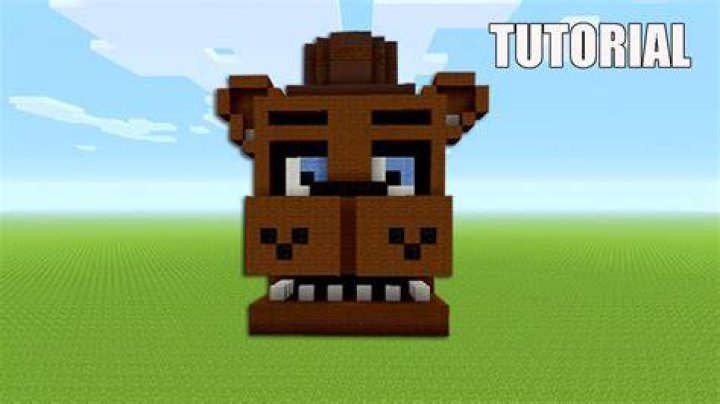 How to make freddy on minecraft