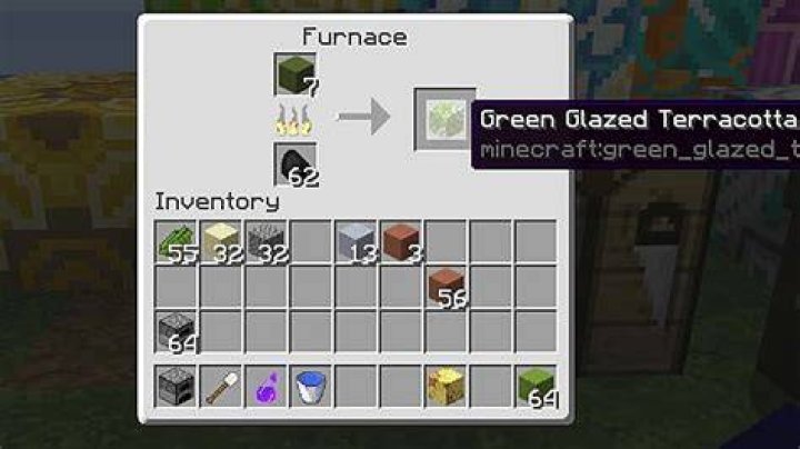How to make glazed terracotta in minecraft