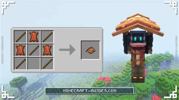How to make glider in minecraft