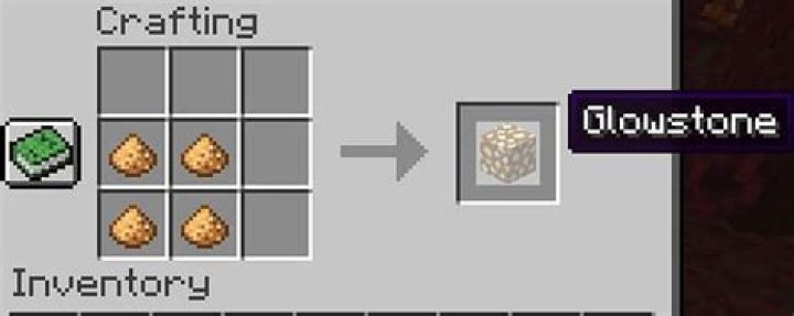 How to make glowstone in minecraft pe