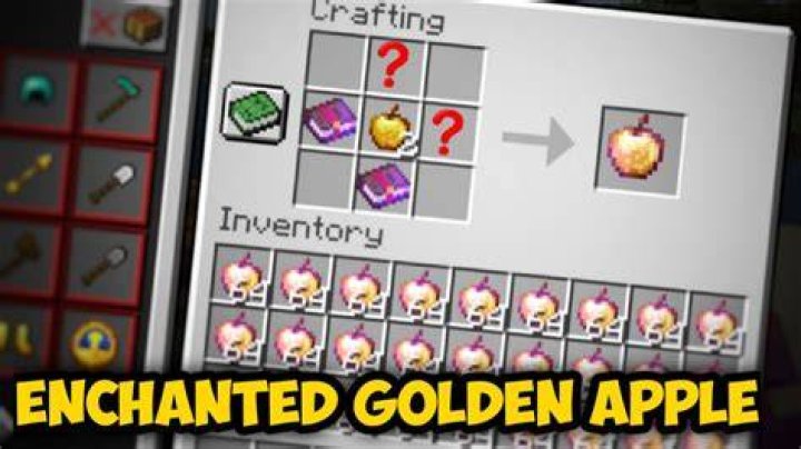 How to make golden apples in minecraft