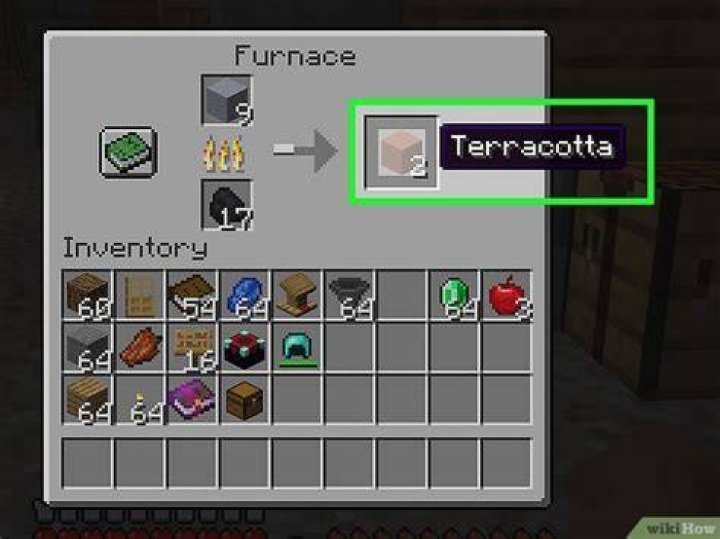 How to make green terracotta in minecraft