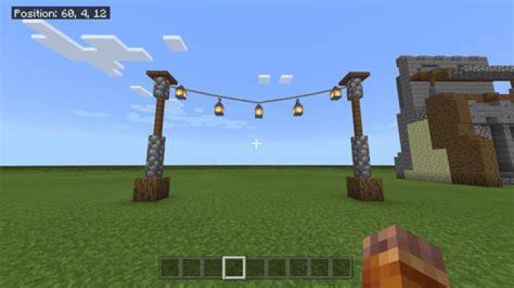 How to make hanging lanterns in minecraft