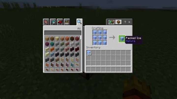 How to make ice blocks in minecraft