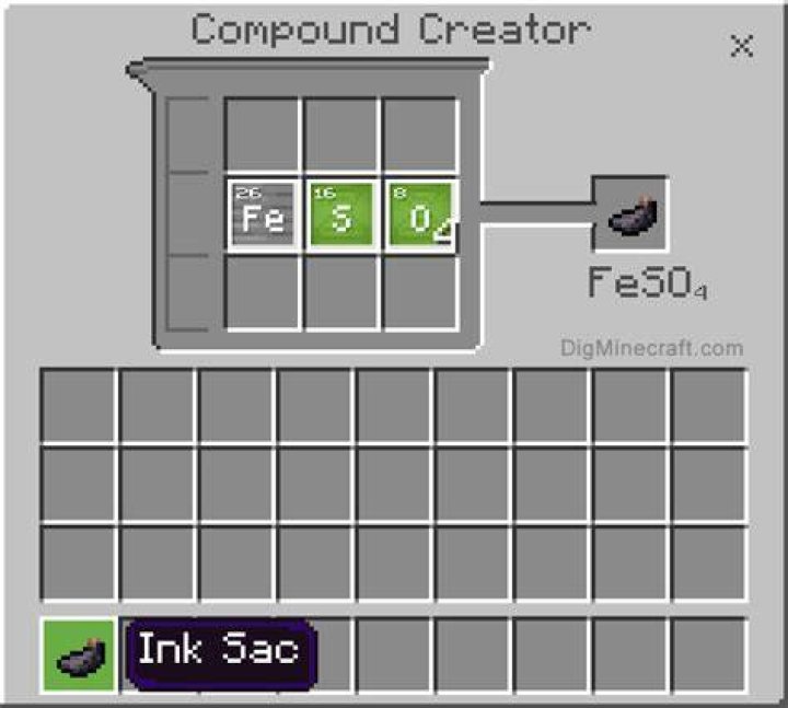 How to make ink sac in minecraft
