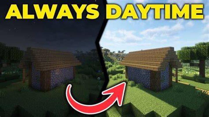 How to make it daytime in minecraft
