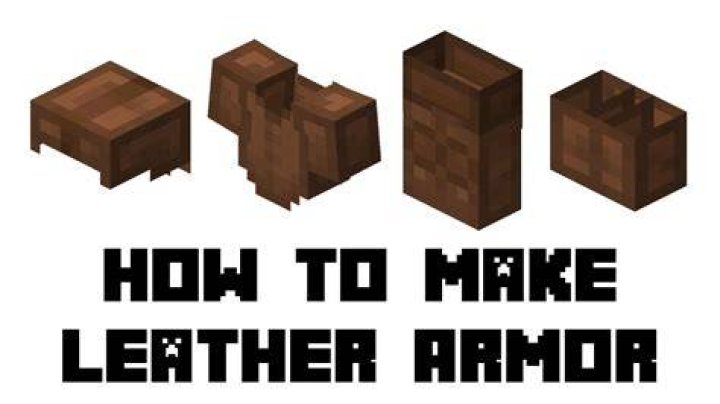 How to make leather armor in minecraft