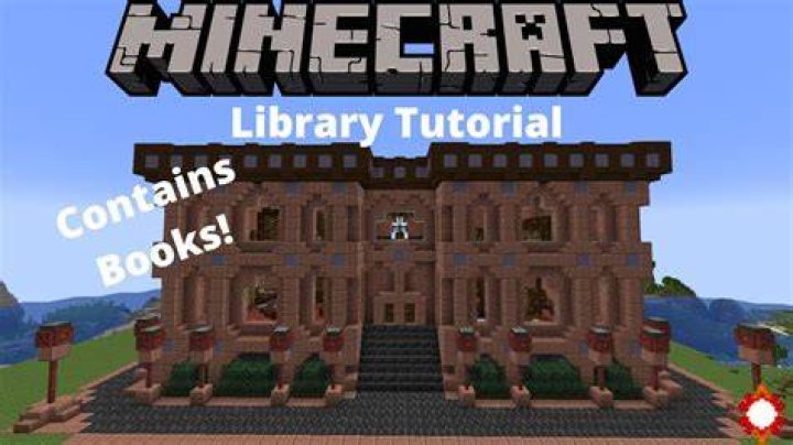 How to make library in minecraft