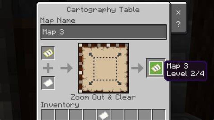 How to make map bigger in minecraft