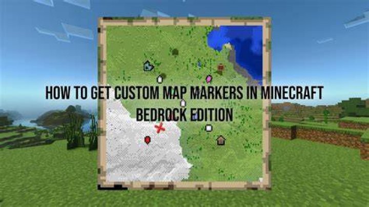 How to make markers in minecraft