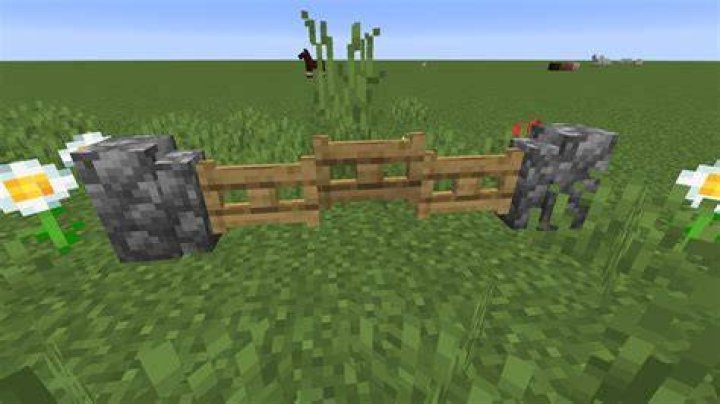 How to make minecraft fence gate