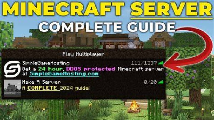 How to make minecraft server 1.10