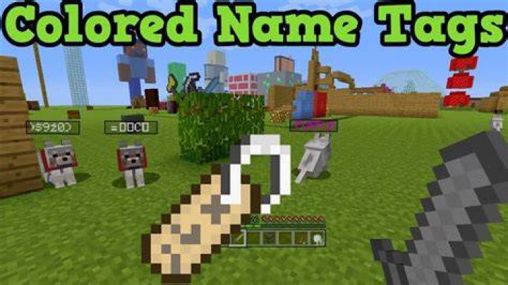 How to make name tags in minecraft