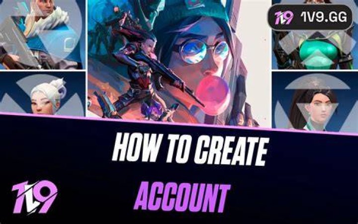 How to make new valorant account