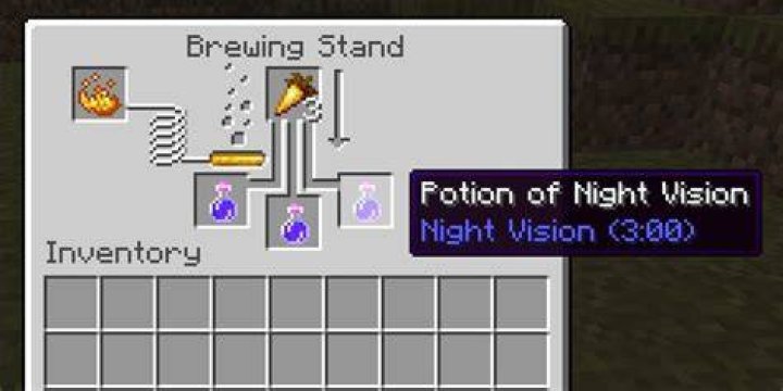 How to make night potion in minecraft