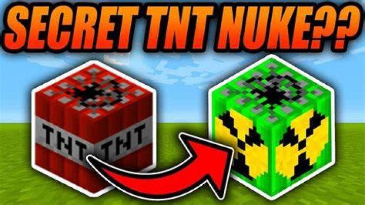 How to make nuke tnt in minecraft