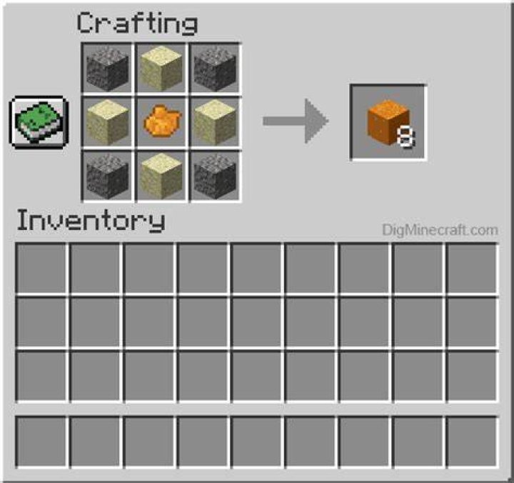 How to make orange concrete in minecraft